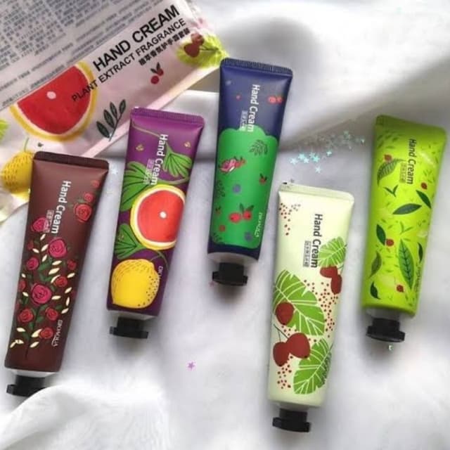 Fruity hand cream.