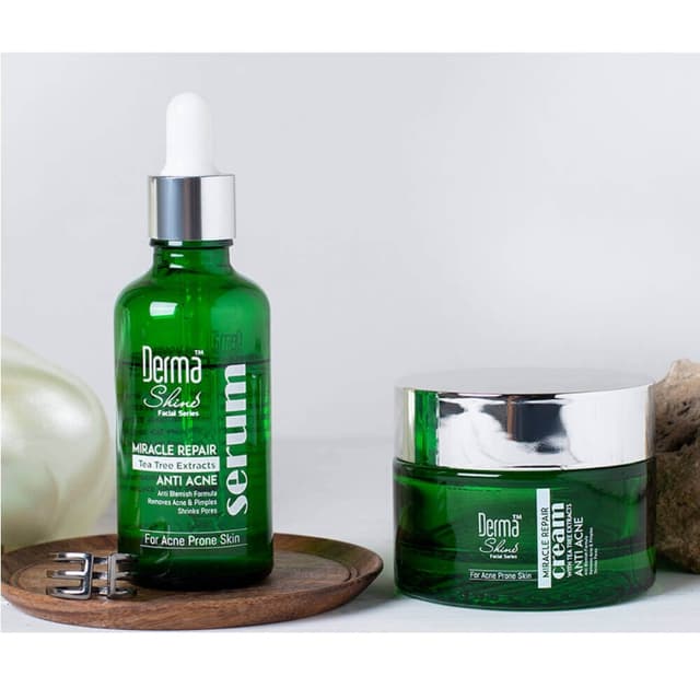 Dermashine anti acne serum+ cream