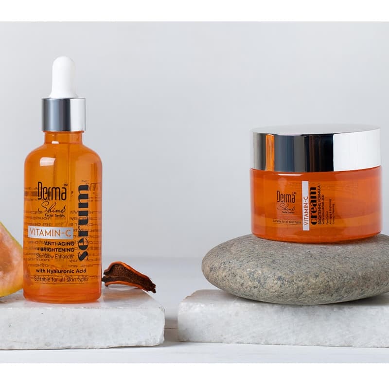 Derma shine vitamin C serum + cream