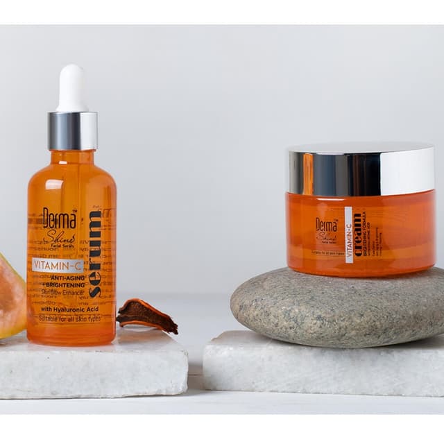 Derma shine vitamin C serum + cream