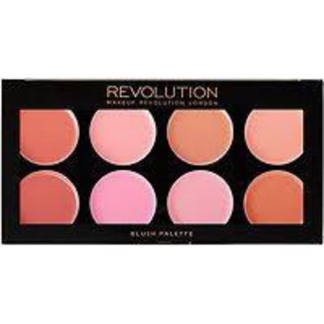 Makeup Revolution blush palette .