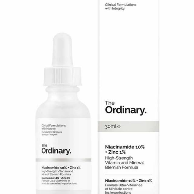 The ordinary Niacinamide 10%+ZINC 1%