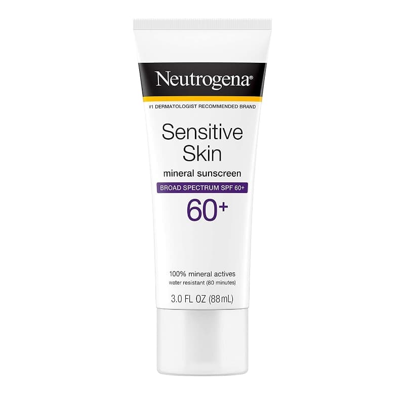 Neutrogena Sensitive skin mineral sunscreen SPF 60+