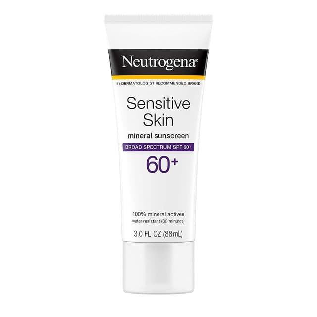 Neutrogena Sensitive skin mineral sunscreen SPF 60+
