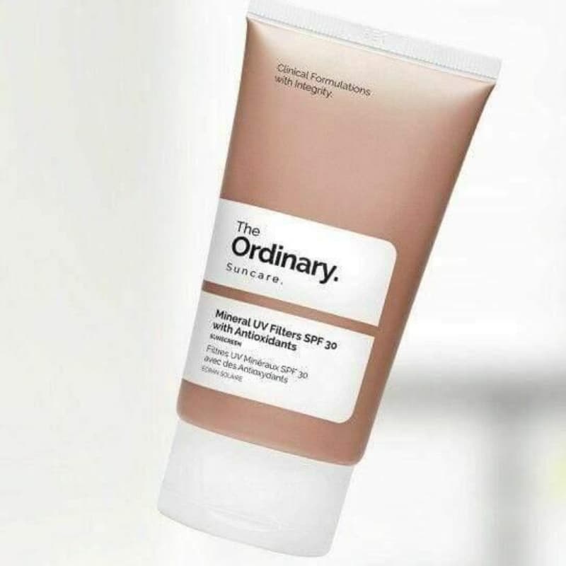 The ordinary Mineral UV filters Spf 30