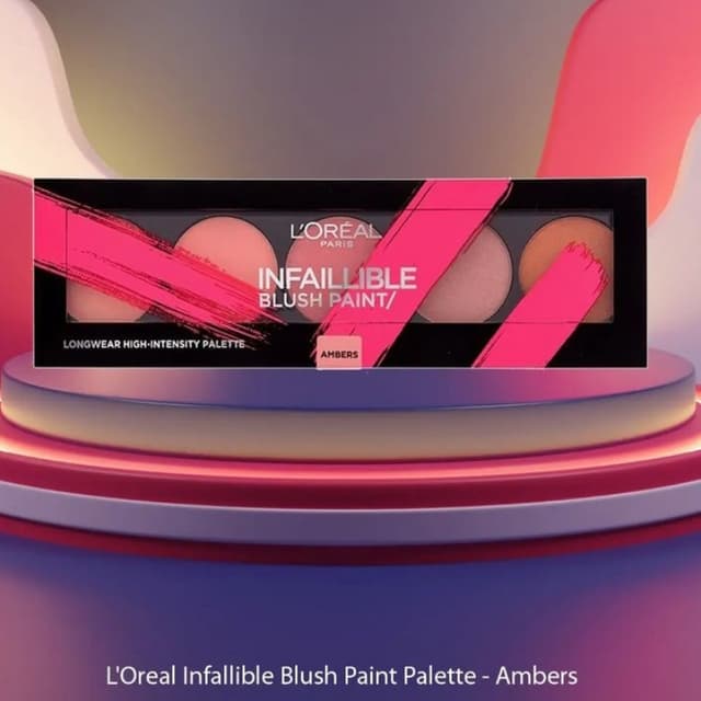 L'Oreal infallible blush palette Amber