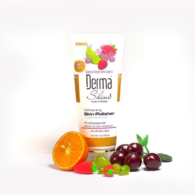 Derma shine brightening skin polisher 200gm